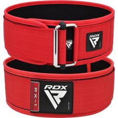 Атлетический пояс RDX RX1 Weight Lifting Belt Red S Фото 1