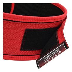 Атлетический пояс RDX RX1 Weight Lifting Belt Red S Фото 6