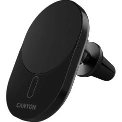 Универсальный автодержатель Canyon OnGrip 105 15W Qi2 Wireless Black Фото 1
