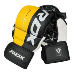 Перчатки для MMA RDX T6 Plus Rex Yellow XL Фото 2