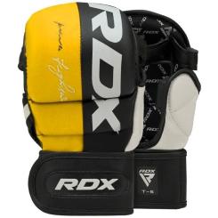 Перчатки для MMA RDX T6 Plus Rex Yellow XL Фото 3