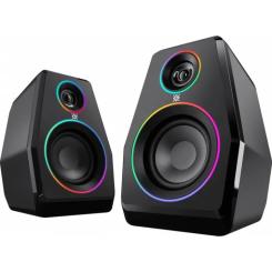 Акустическая система Defender Solar 10 LED Bluetooth USB Black Фото 2