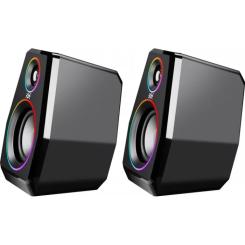 Акустическая система Defender Solar 10 LED Bluetooth USB Black Фото 4