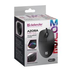 Мышка Defender Azora MB-241 LED USB Black Фото 4