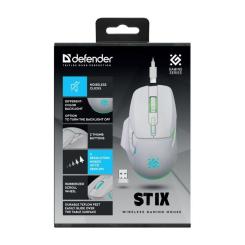 Мышка Defender Stix GM-009 LED Wireless White Фото 5