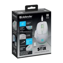 Мышка Defender Stix GM-009 LED Wireless White Фото 6