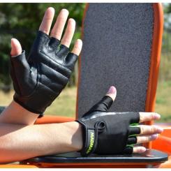 Перчатки для фитнеса MadMax MFG-251 Rainbow Green XS Фото 3