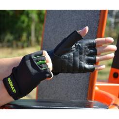 Перчатки для фитнеса MadMax MFG-251 Rainbow Green XS Фото 7