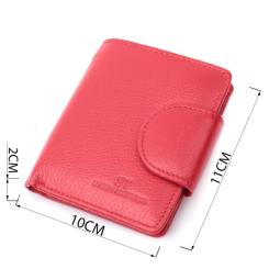 Кошелек ST Leather Из натуральной кожи Красный Фото 2