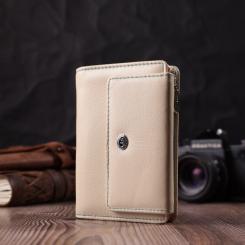 Кошелек ST Leather Из натуральной кожи Белый Фото 7