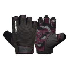 Перчатки для фитнеса RDX T2 Half Pink S Фото