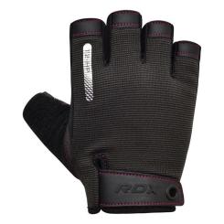 Перчатки для фитнеса RDX T2 Half Pink S Фото 4
