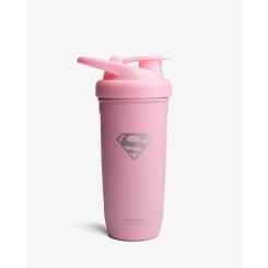 Шейкер спортивный SmartShake Reforce 900ml Supergirl Pink Фото 5