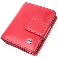 Кошелек ST Leather Из натуральной кожи Красный Фото