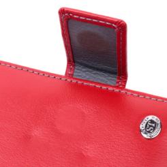 Кошелек ST Leather Из натуральной кожи Красный Фото 4
