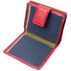 Кошелек ST Leather Из натуральной кожи Красный Фото 5