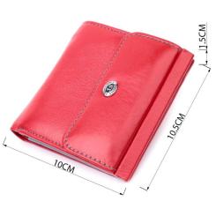Кошелек ST Leather Из натуральной кожи Красный Фото 2