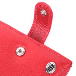 Кошелек ST Leather Из натуральной кожи Красный Фото 4