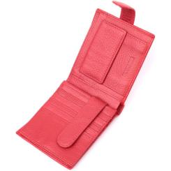 Кошелек ST Leather Из натуральной кожи Красный Фото 5