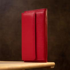 Кошелек ST Leather Красный Фото 9