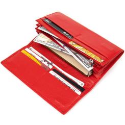 Кошелек ST Leather Красный Фото 5