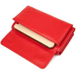 Кошелек ST Leather Красный Фото 7