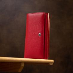 Кошелек ST Leather Красный Фото 8