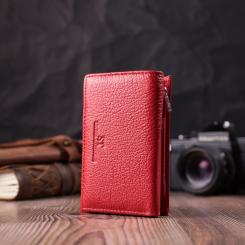 Кошелек ST Leather Шкіряний Червоний Фото 7