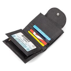 Кошелек ST Leather Черный Фото 3