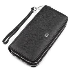 Кошелек ST Leather Чорний Фото