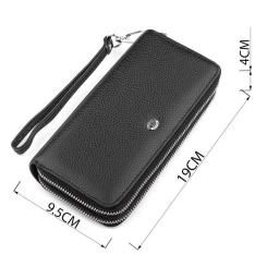 Кошелек ST Leather Чорний Фото 2