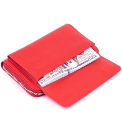 Кошелек ST Leather Красный Фото 6