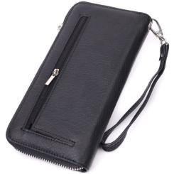 Кошелек ST Leather Из натуральной кожи Черный Фото 1