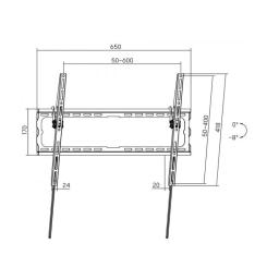 Кронштейн AGN AGN80-460T Фото 6