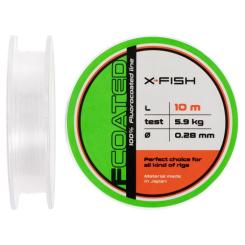Флюорокарбон X-Fish FCoated 10m 0.28mm 5.9kg Фото