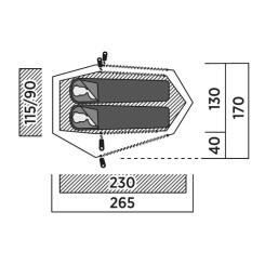 Палатка Easy Camp Sarek 2 (120468) Фото 6