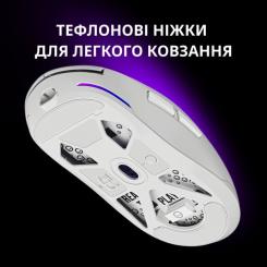 Мышка Lorgar MSA10W Wireless Gaming Black Фото 10