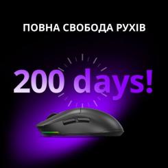 Мышка Lorgar MSA10W Wireless Gaming Black Фото 7