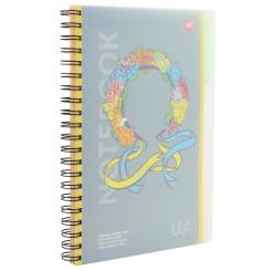 Блокнот Yes А4 Notebook UA 144 аркуша пластикова обкладинка Фото 2