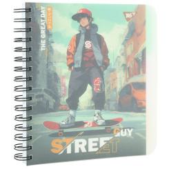 Блокнот Yes А5 Street guy 144 аркуша пластикова обкладинка Фото 2