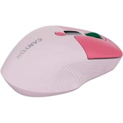 Мышка Canyon MW-26 LCD Silent Wireless/Bluetooth Pink Фото 4