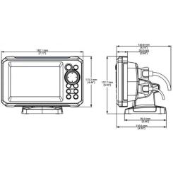Эхолот Lowrance EAGLE-5 SPLITSHOT HD ROW Фото 6