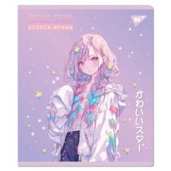 Тетрадь Yes Anime star 12 аркушів лінія Фото 3