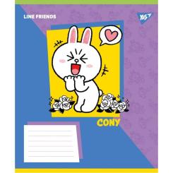 Тетрадь Yes Line Friends Funny А5 18 листов линия Фото 3