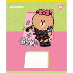 Тетрадь Yes Line Friends Funny А5 18 листов линия Фото 4