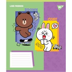 Тетрадь Yes Line Friends Funny А5 18 листов линия Фото 5