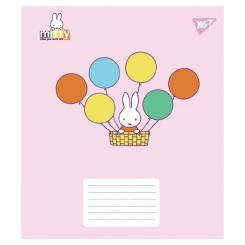 Тетрадь Yes Miffy Playfull А5 12 аркушів клітинка Фото 3