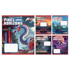 Тетрадь Yes Pixel game А5 12 листов линия Фото