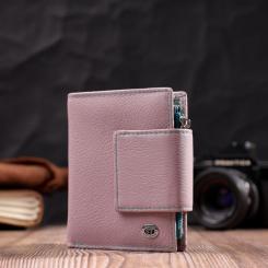 Портмоне ST Leather Из натуральной кожи Бежевое Фото 8
