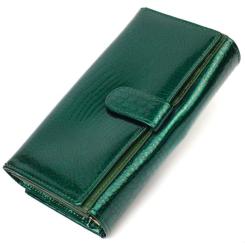 Кошелек ST Leather Из натуральной кожи Зеленый Фото 1